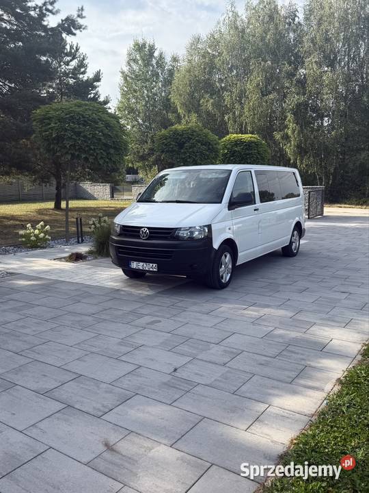 Vw Transporter T5 4x4 long 9 osobowy przyciemniane szyby Sędziszów sprzedam