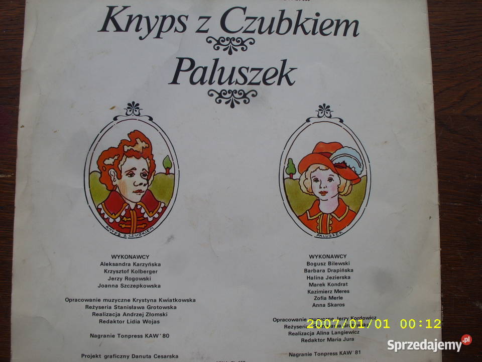 LPbajka Knyps z czubkiem Paluszek