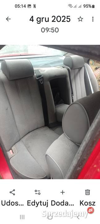 BMW E34KANAPA tylna do sedana Pozostałe Jastrzębia Góra sprzedam