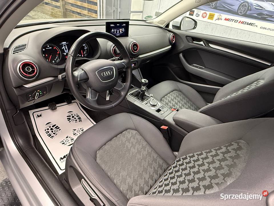 Audi A3 LED xenon alufelgi 3D ekran 16TDI 5L100 Poznań