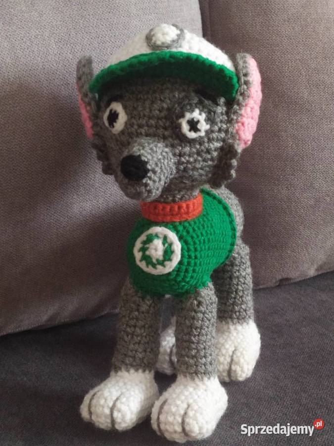 Rocky Psi Patrol na szydełku zachodniopomorskie Dębno