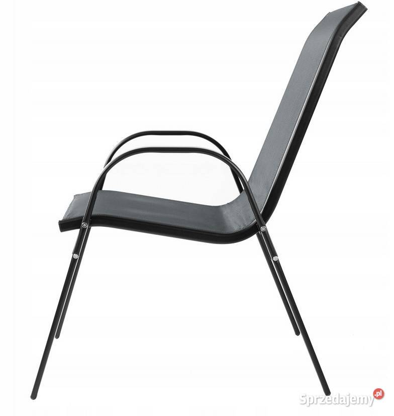 Zestaw 2 krzeseł nowoczesne metalowe krzesło Poznań sprzedam