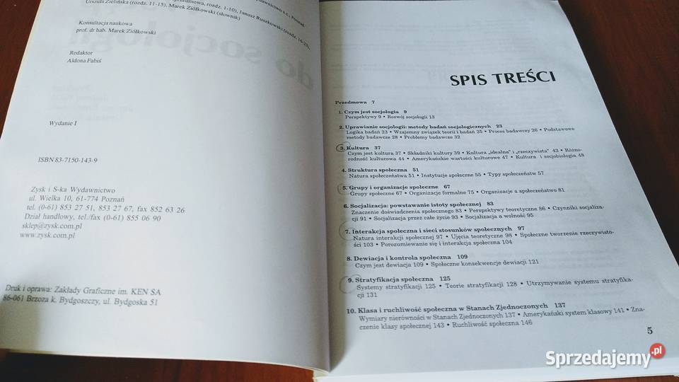 Wstęp do socjologii  Norman Goodman 2001 Gdańsk