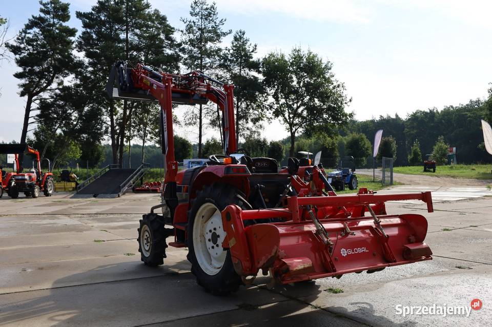 GLOBAL mini traktorek Yanmar RS24D z ładowaczem Ciągniki