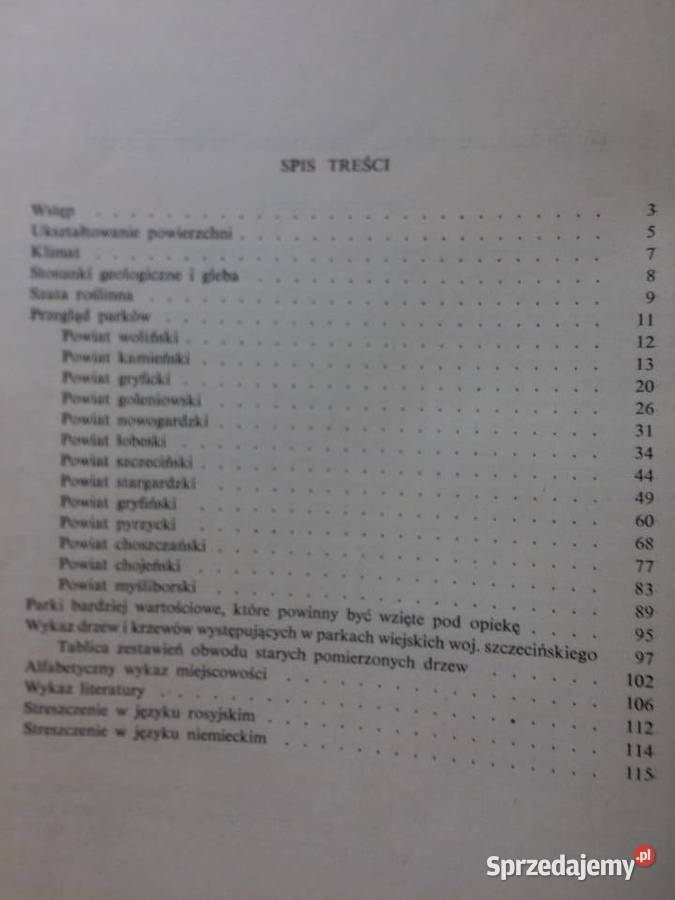 3031 Parki Wiejskie Województwa Szczecińskiego Antyki, Sztuka, Kolekcje Szczecin sprzedam