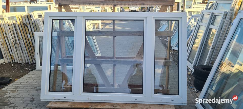 OKNA KacprzaK 237X146 OKNO Używane Plastikowe mazowieckie Siedlce sprzedam