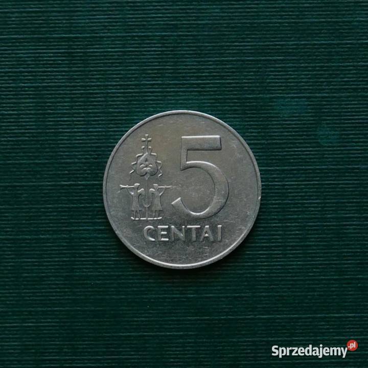 LITWA 5 centów 1991r