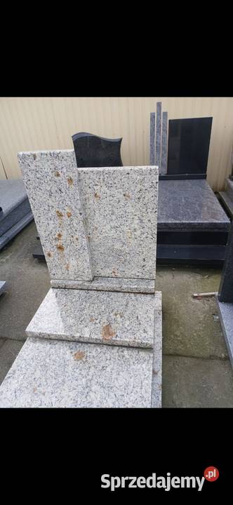 Pomnik granitowy Samoa wymiary pomnika 180x80xcm wielkopolskie Gniezno