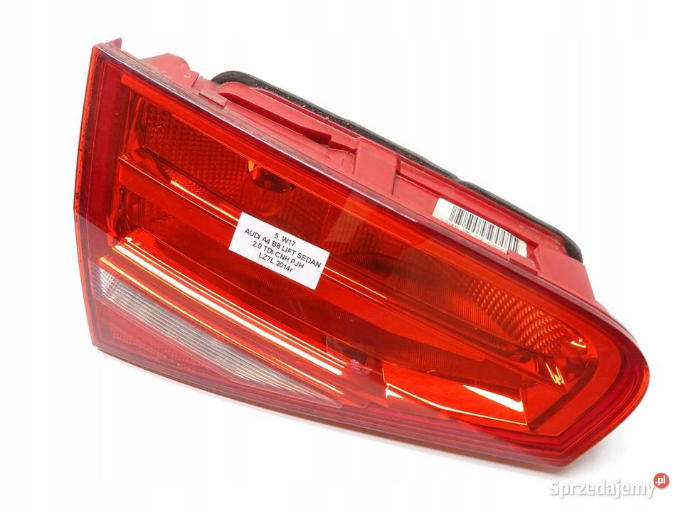 LAMPA LEWA LEWY TYŁ TYLNA W KLAPE AUDI A4 B8 sprzedam