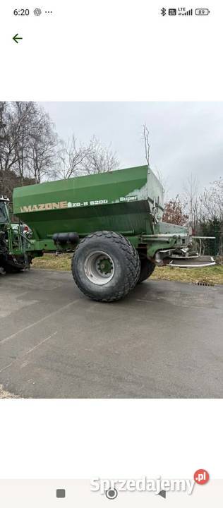 Rozsiewacz wapna amazone zgb 8200 2005 Brodnica