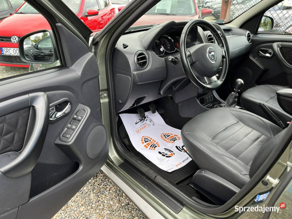 Dacia Duster Navi Skóry Benzyna 1 Rej 2015 I serwisowany w ASO Rydułtowy sprzedam