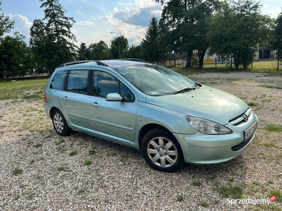 Peugeot 307 20 HDI kombi z hakiem mazowieckie Sokołów Podlaski sprzedam