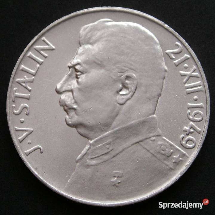 Czechosłowacja 100 koron 1949 Józef Stalin łódzkie Łódź