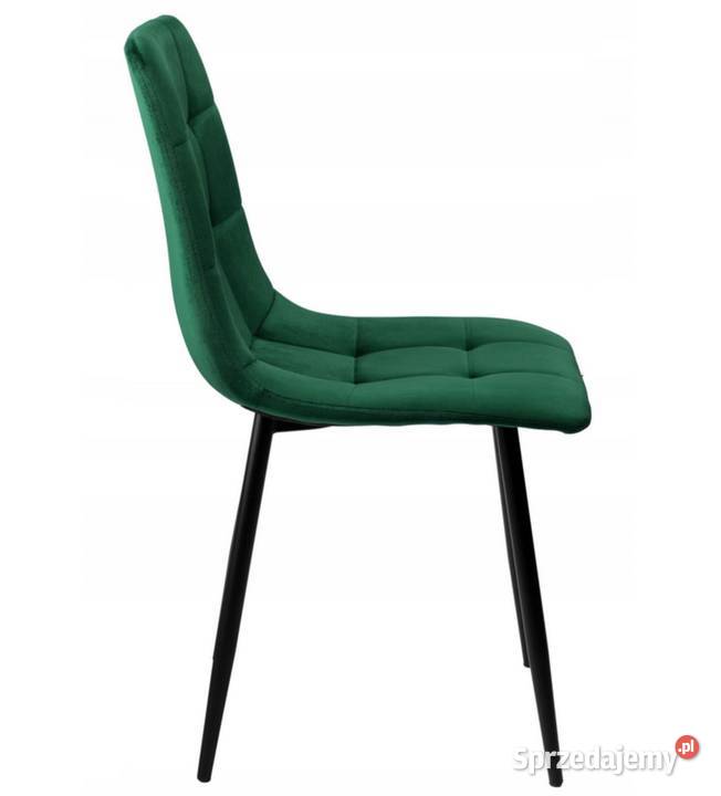 Krzesło tapicerowane welurowe do salonu jadalni 90cm wielkopolskie Poznań