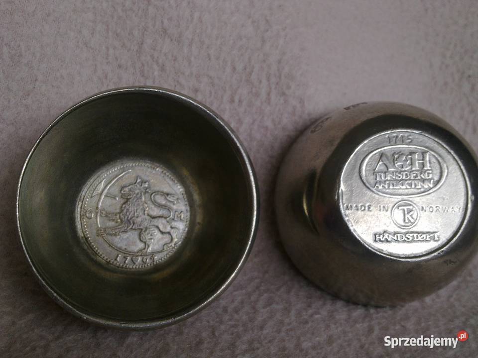 Stare Kubki sygnowane mazowieckie