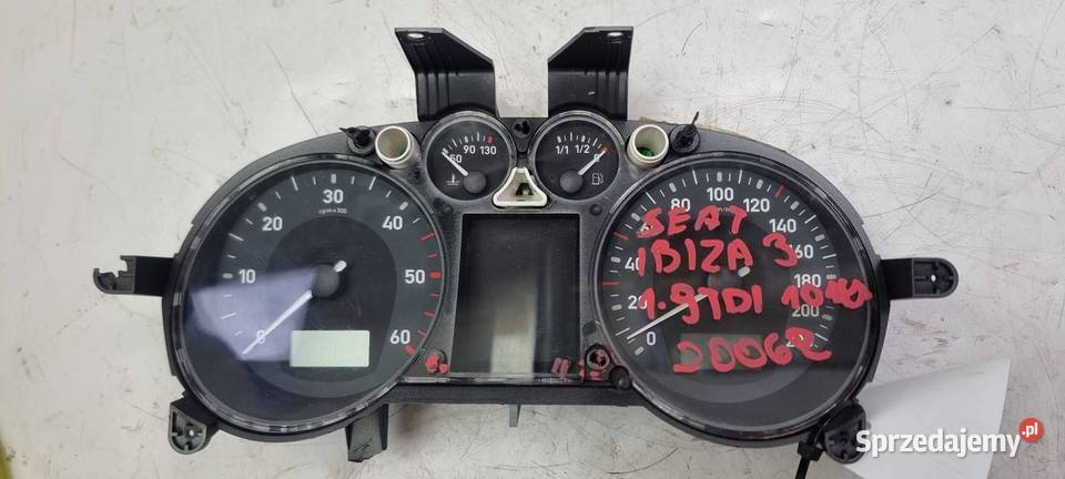 LICZNIK ZEGAR SEAT IBIZA III 503001491000 kujawsko-pomorskie Lipno