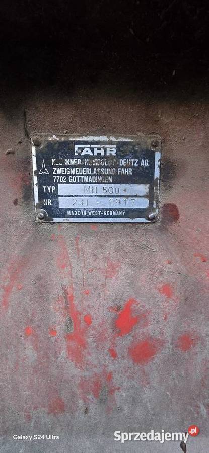 Sieczkarnia deutzfahr