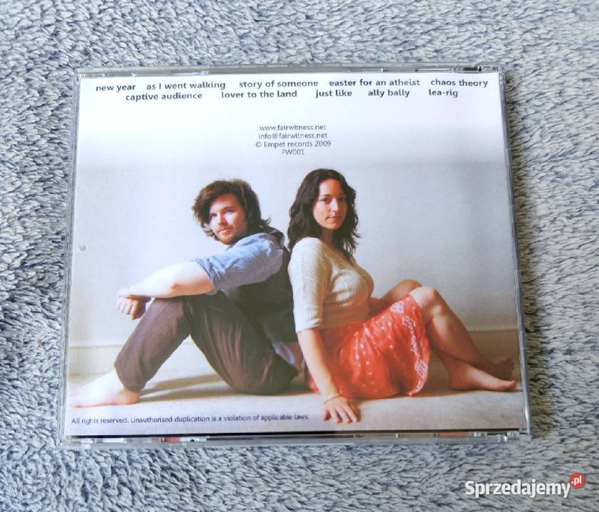 Fair Witness Captive Audience CD folk pop Rybnik