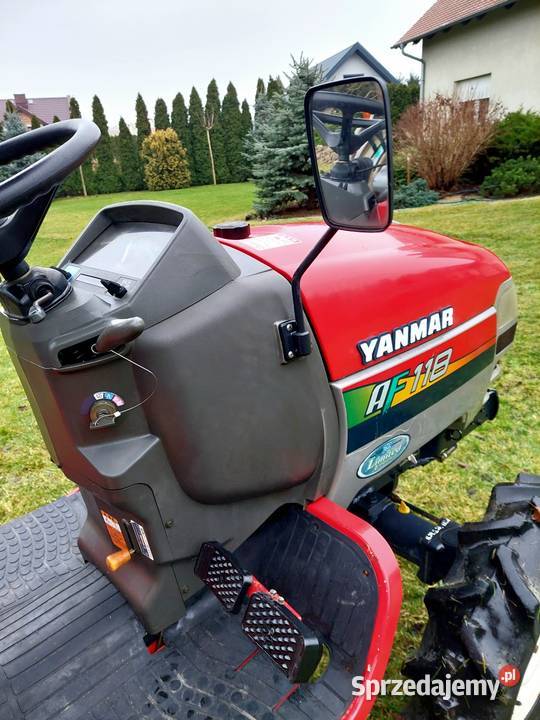 Traktorek Yanmar Af 118 18 4x4 Wspomaganie Głogów
