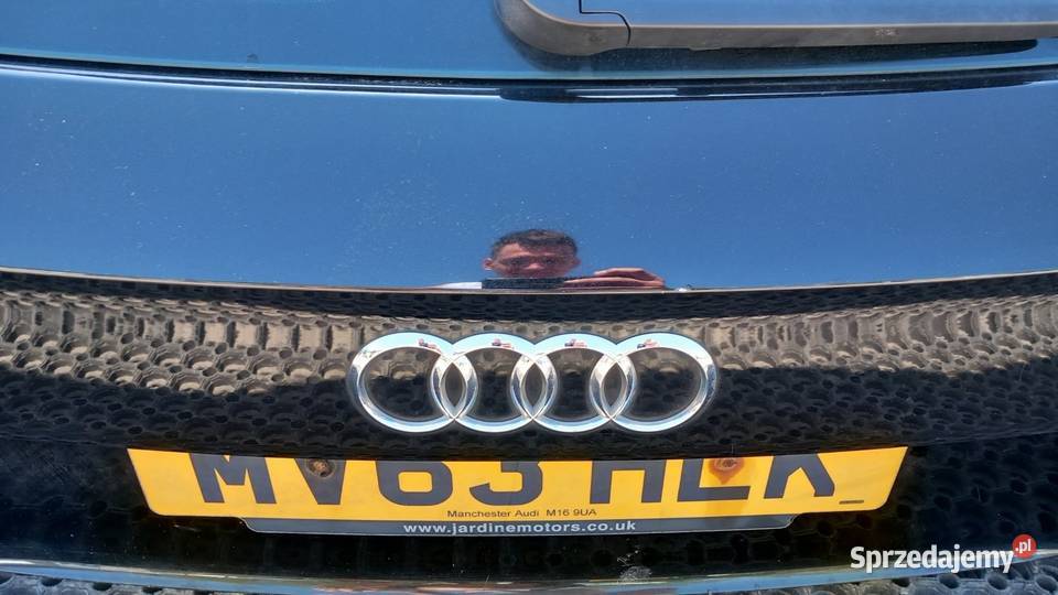 AUDI A3 8V HB 5D KLAPA TYŁ CZARNA PERŁA Zbierkowo sprzedam
