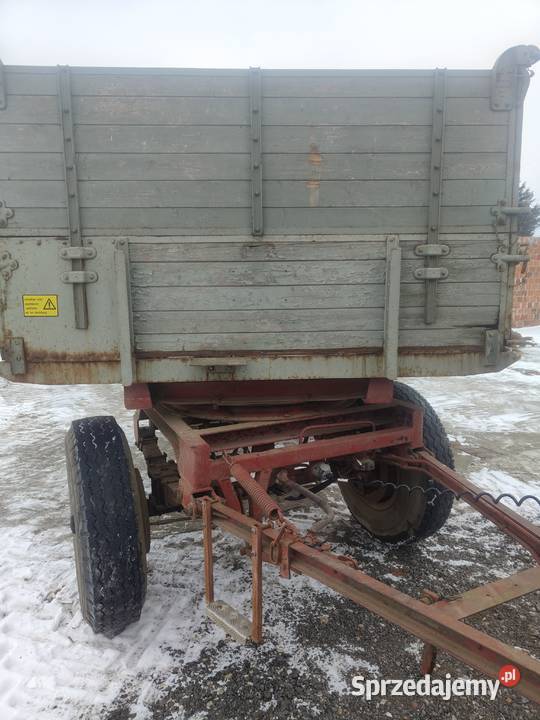 Przyczepa 10 t dmc wywrot 2 stronny Olesno