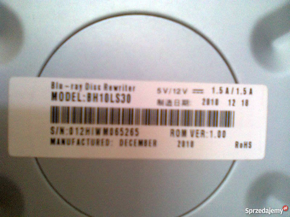 Sprzedam nagrywarkę LG BluRay BH10LS30 Sata warmińsko-mazurskie Giżycko