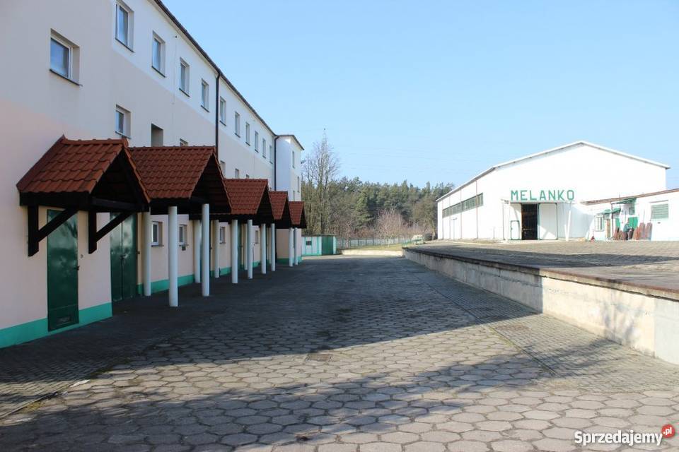 Powierzchnia Biurowa i Magazynowa Budynki na parking Lipno sprzedam