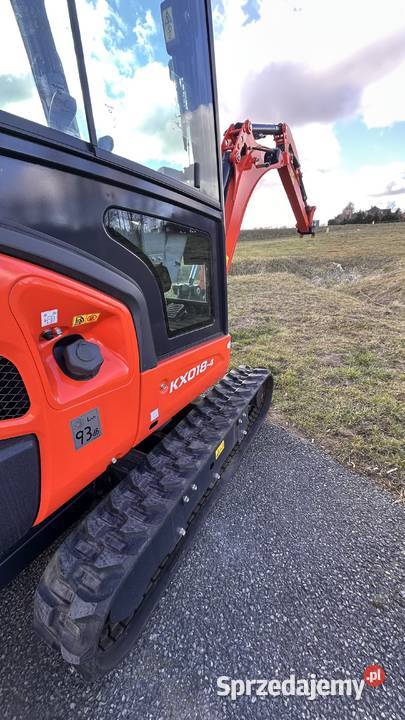 MINI KOPARKA KUBOTA KX18 Demo Gawarancja Gdańsk
