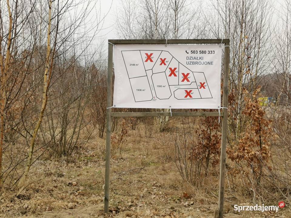 Trzy działki budowlane w Małym Rudniku Nieruchomości Grudziądz