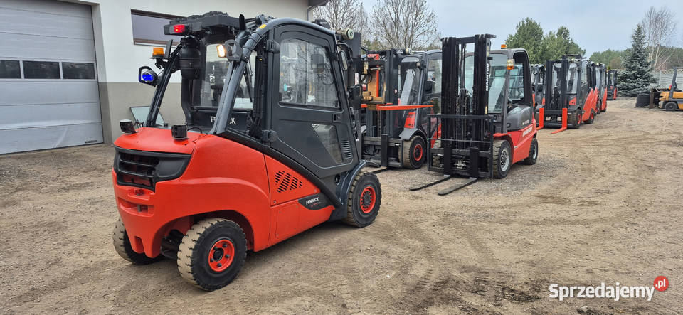 Wózek Widłowy Linde H35D Diesel 2016 Triplex 470