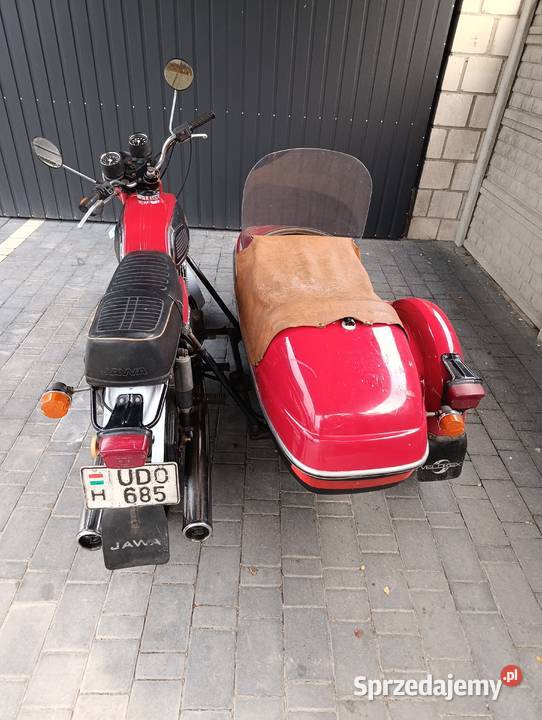 Jawa 350 634 z wózkiem bocznym lubelskie Parczew