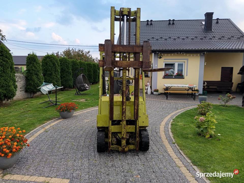 Wózek widłowy Clark gaz 1991 Wierzbica