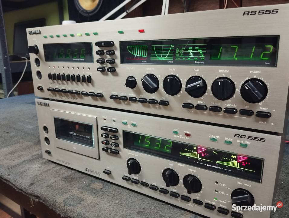 wieża Stereo Siemens RS555 AmplitunerMagnetofon Zabrze