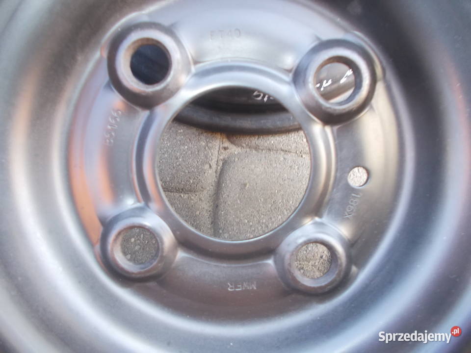 FELGI STALOWE NISSAN NOTE II 4x100 55Jx15CH ET40