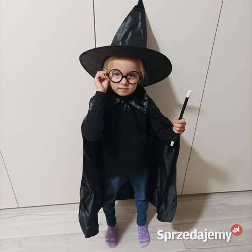 Strój magik czarodziej zestaw 4 kostium Biała Podlaska