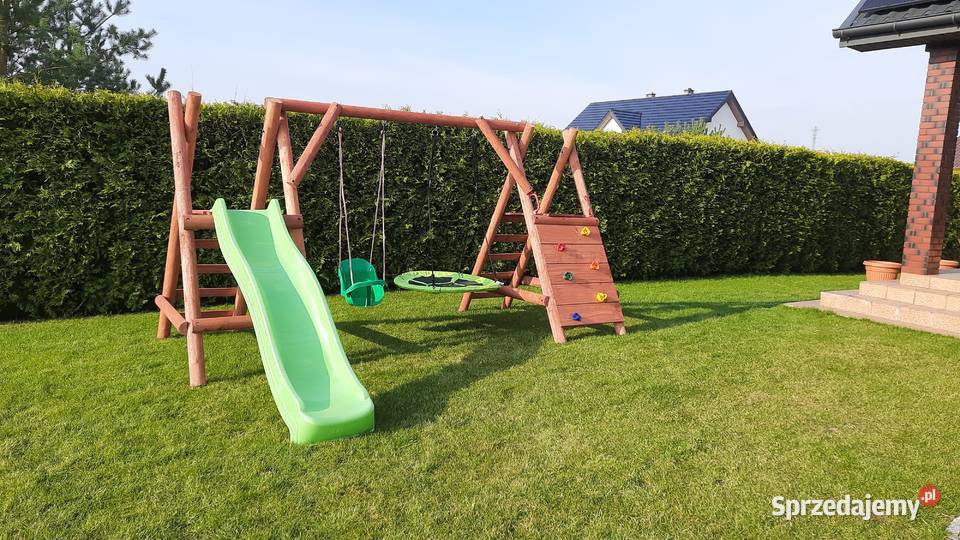 Plac Zabaw do Ogrodu SPIDER PLUS Huśtawka