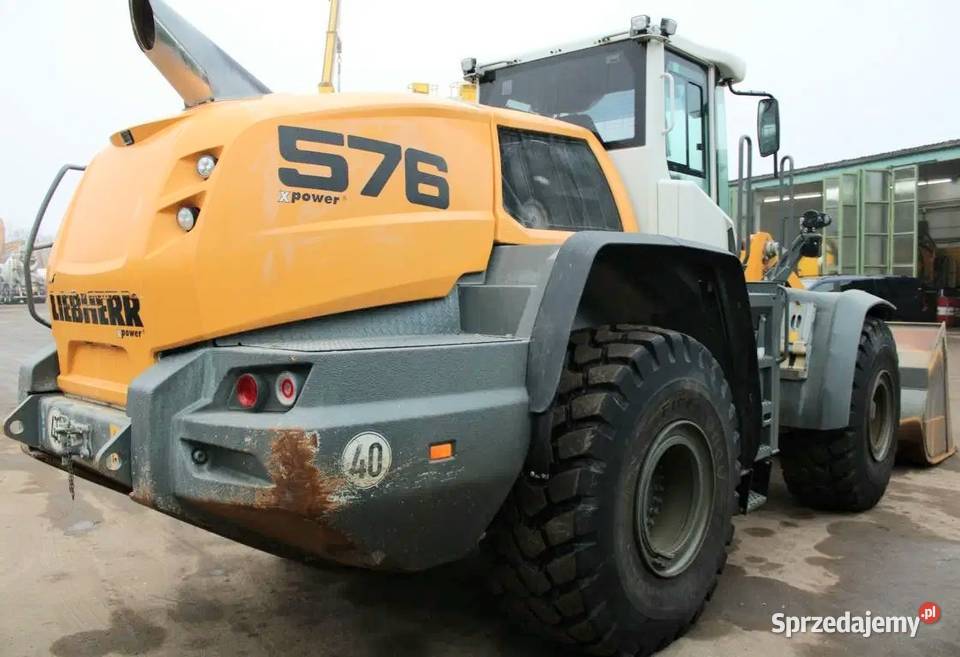 Ladowarka kolowa Liebherr 576 X power Warszawa