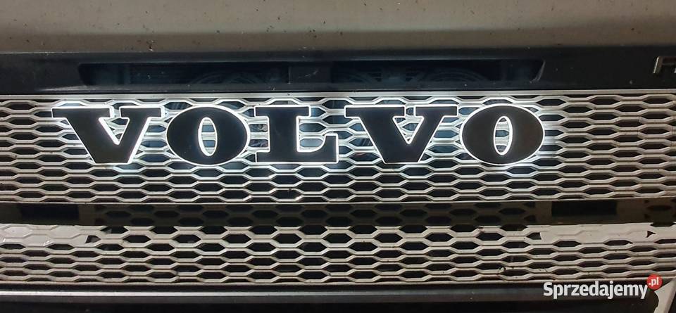Podświetlany napis led volvo na atrapę volvo fh Sosnowiec sprzedam