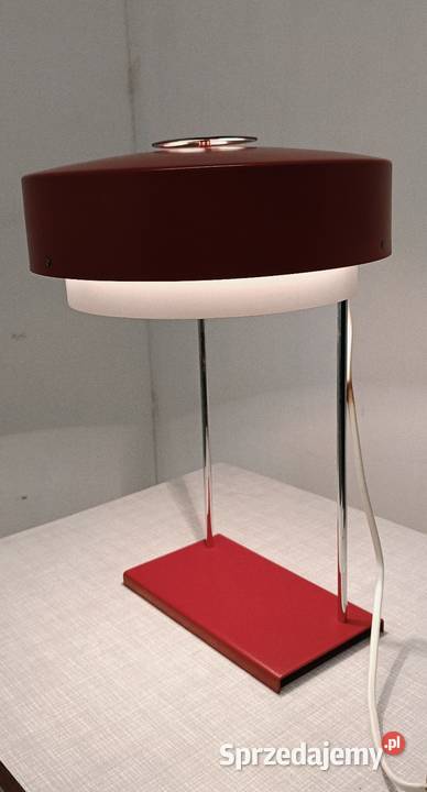 lampka biurkowa Napako Czechosłowacja lata 60te łódzkie Radomsko