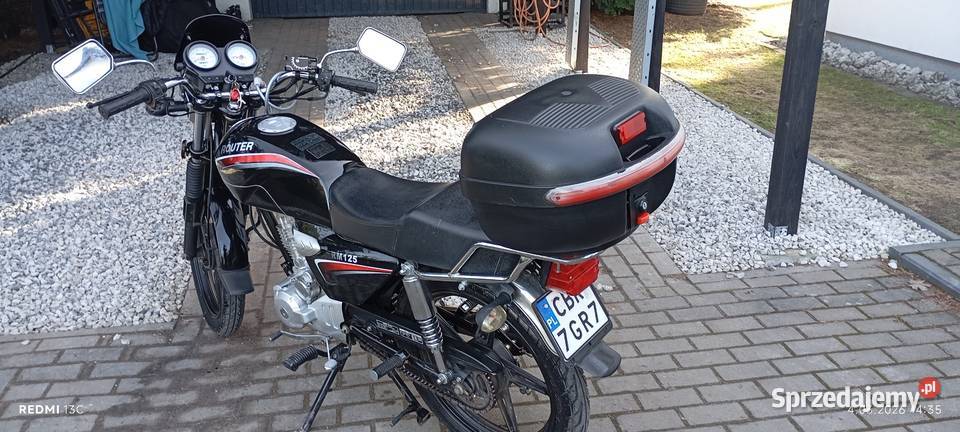 Zadbany Motor motocykl Router RM 125 na Wałdowo Szlacheckie