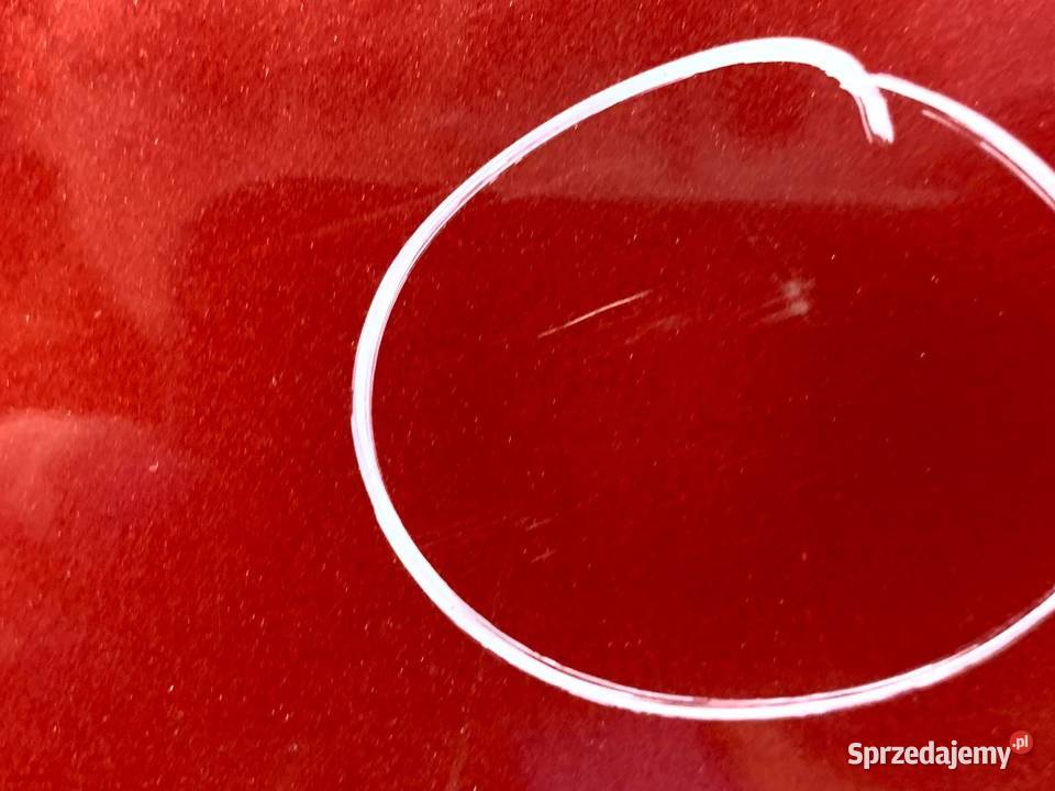 MASKA FIAT PANDA II Hatchback WIŚNIOWY POKRYWA