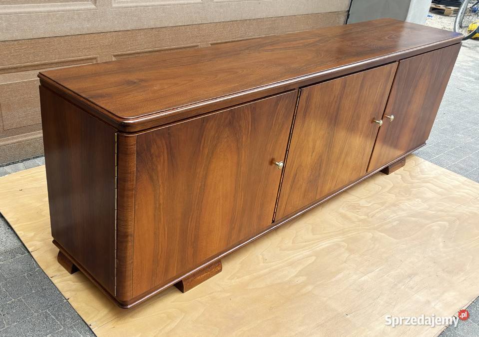 KomodaSzafka RTV Orzechowa Art Deco 195 piękna