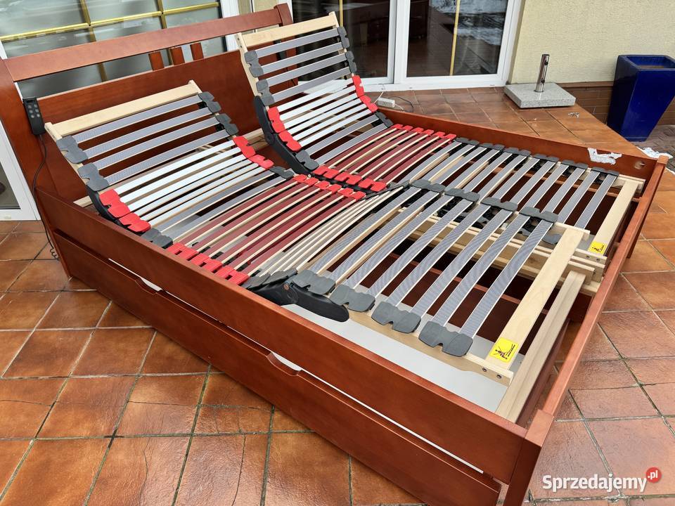 Stelaże elektryczne na pilota do łóżka 160x200