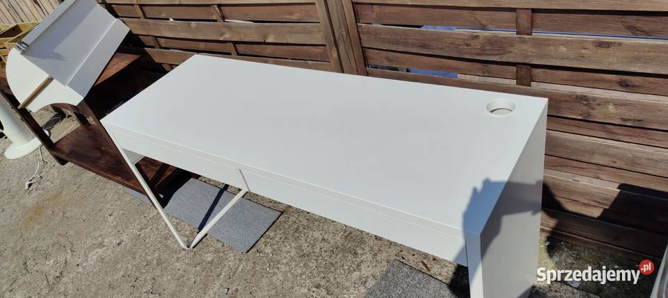 Biurko IKEA Micke 142x50 białe Biurka mazowieckie sprzedam