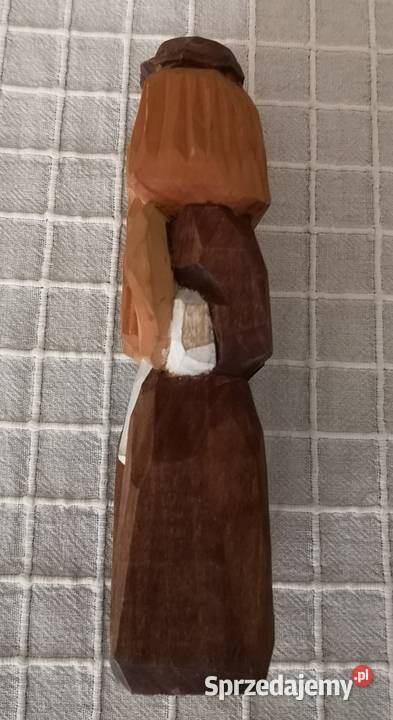 Stara rzeźba ludowa chłopa Rękodzieło sprzedam