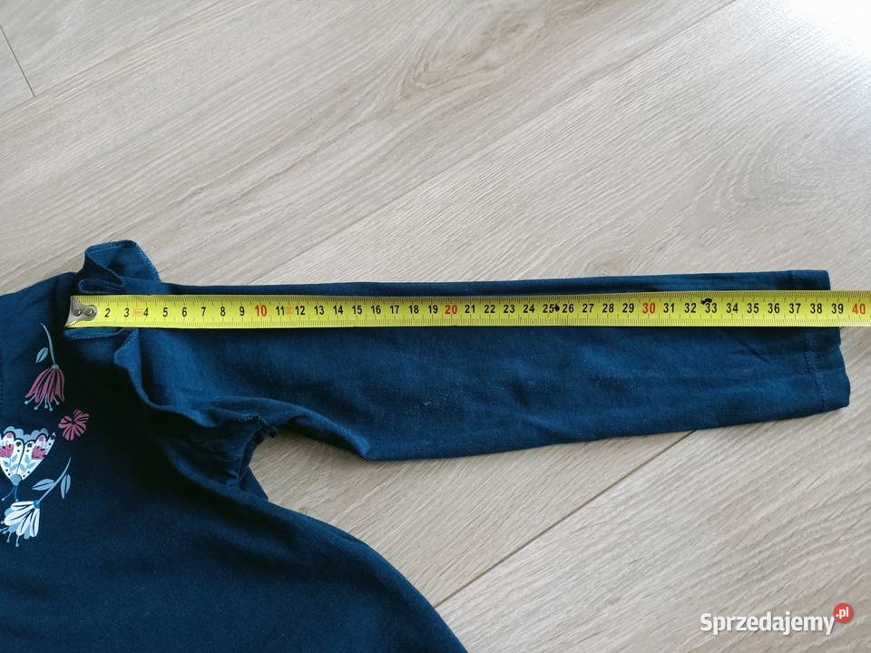 Bluzka koszulka dziewczęca na długi rękaw Płock