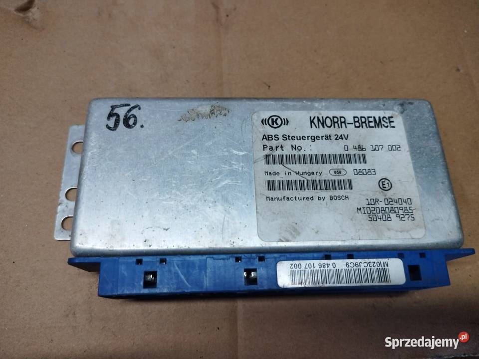 0486107002 MAN TGA sterownik ABS Układ hamulcowy