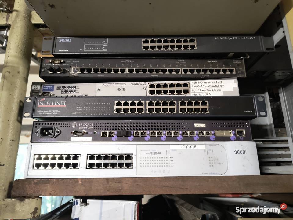 Switche rack różne 1 switch Kraków