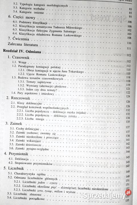Zarys gramatyki polskiej Alicja Nagórko Chełm