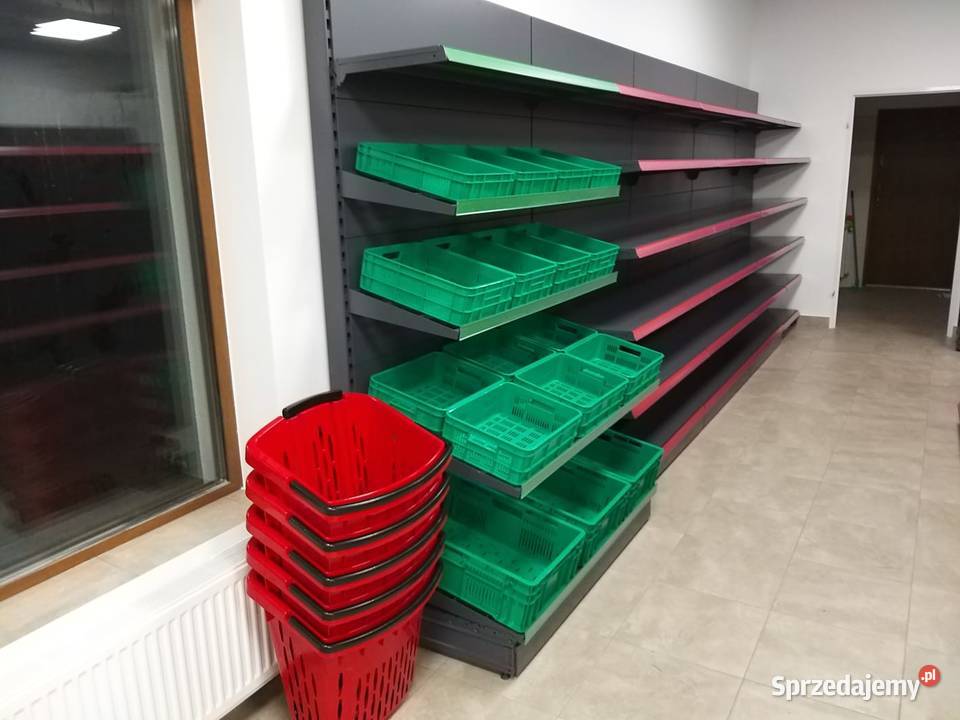 Skrzynka plastikowa na owoce i warzywa 40x30x125 Barczewo